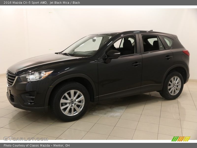 Jet Black Mica / Black 2016 Mazda CX-5 Sport AWD