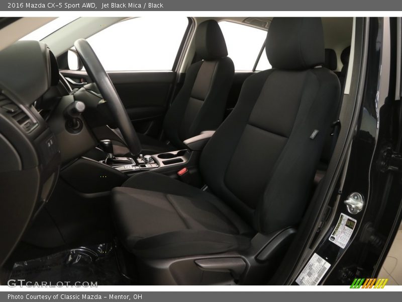 Jet Black Mica / Black 2016 Mazda CX-5 Sport AWD