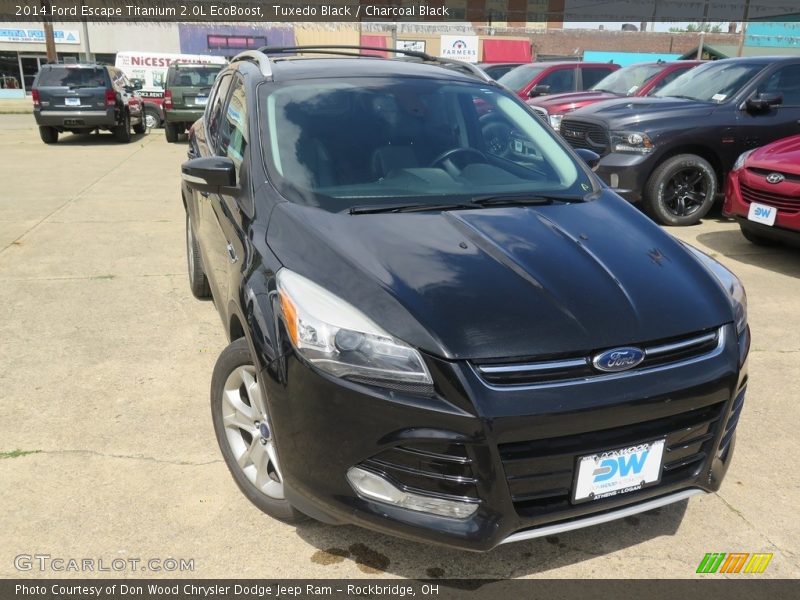 Tuxedo Black / Charcoal Black 2014 Ford Escape Titanium 2.0L EcoBoost
