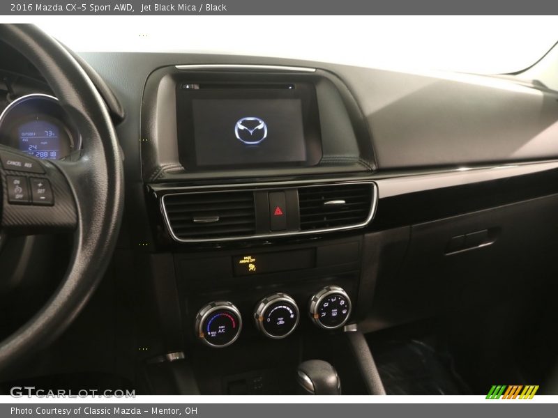 Jet Black Mica / Black 2016 Mazda CX-5 Sport AWD