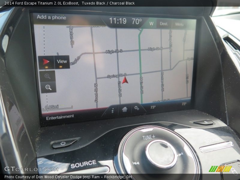 Tuxedo Black / Charcoal Black 2014 Ford Escape Titanium 2.0L EcoBoost