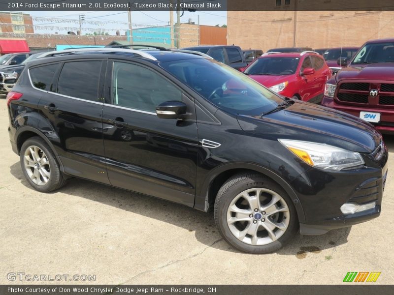 Tuxedo Black / Charcoal Black 2014 Ford Escape Titanium 2.0L EcoBoost