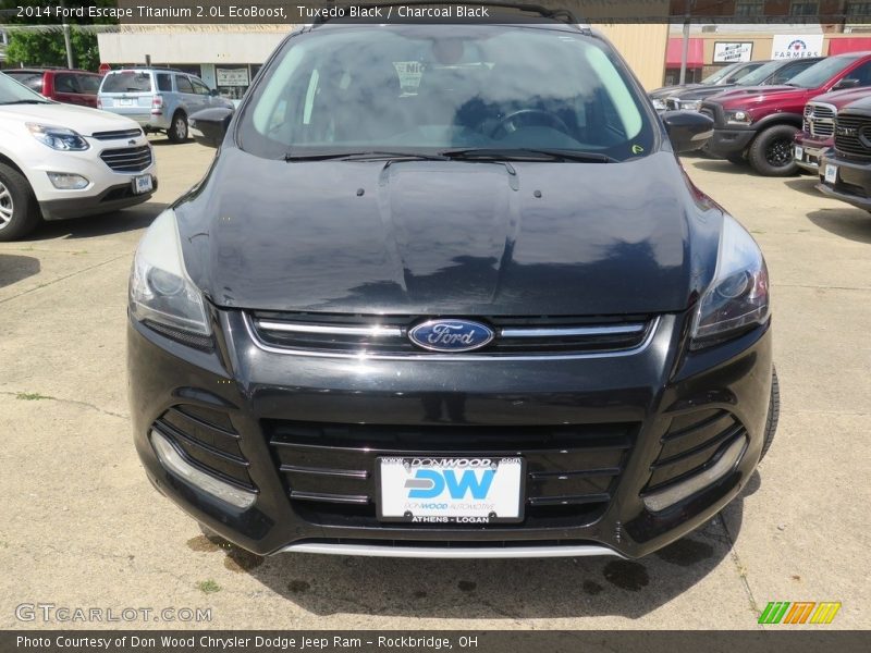 Tuxedo Black / Charcoal Black 2014 Ford Escape Titanium 2.0L EcoBoost