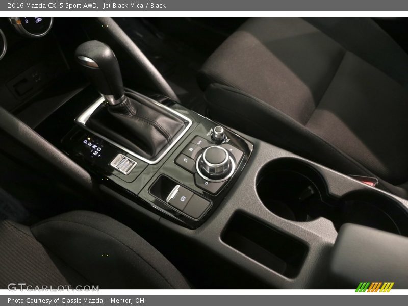 Jet Black Mica / Black 2016 Mazda CX-5 Sport AWD