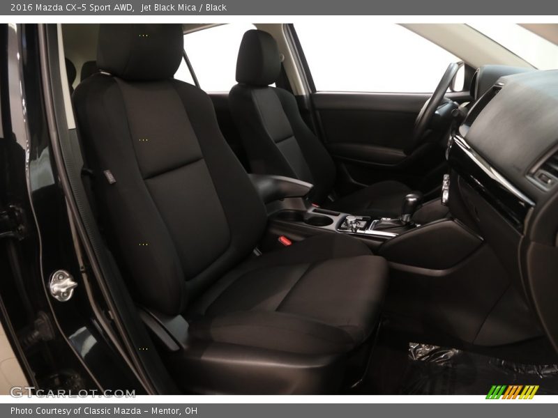 Jet Black Mica / Black 2016 Mazda CX-5 Sport AWD