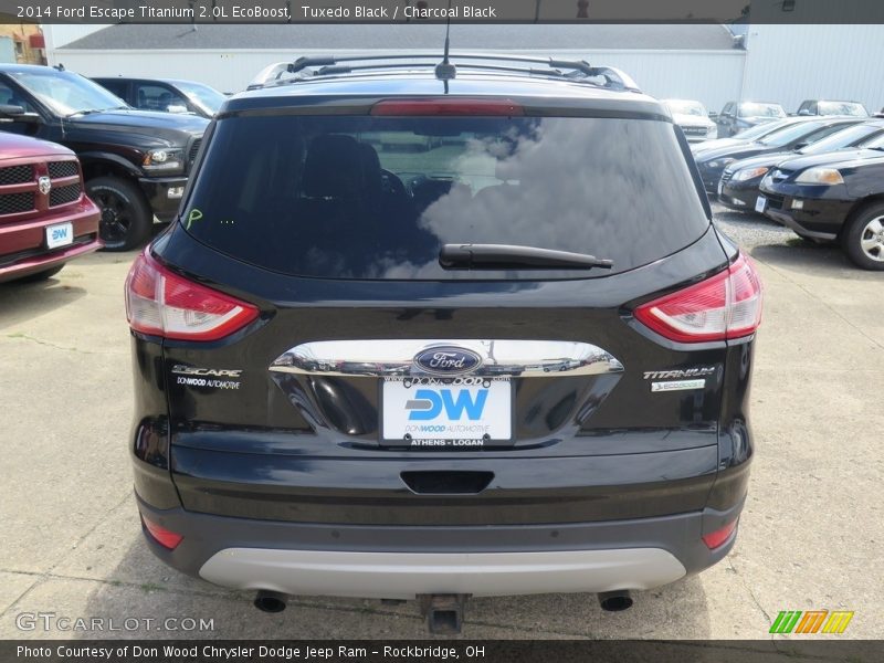 Tuxedo Black / Charcoal Black 2014 Ford Escape Titanium 2.0L EcoBoost