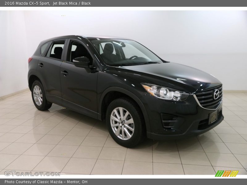 Jet Black Mica / Black 2016 Mazda CX-5 Sport