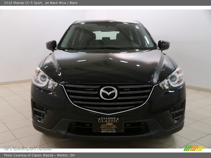 Jet Black Mica / Black 2016 Mazda CX-5 Sport