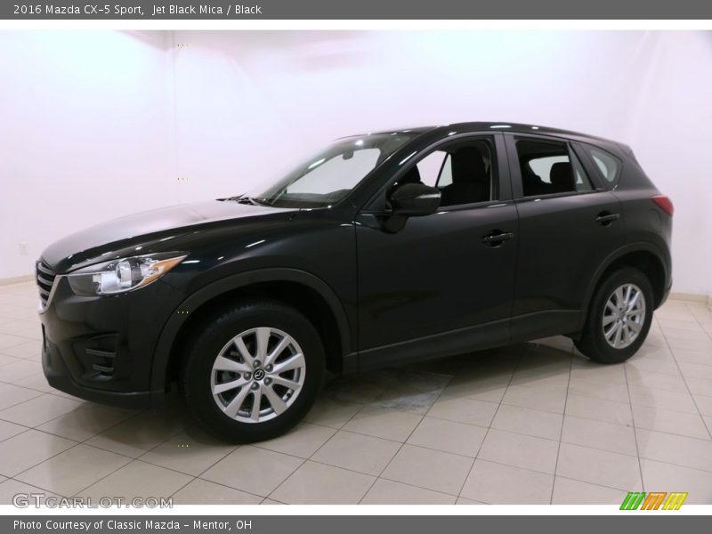 Jet Black Mica / Black 2016 Mazda CX-5 Sport