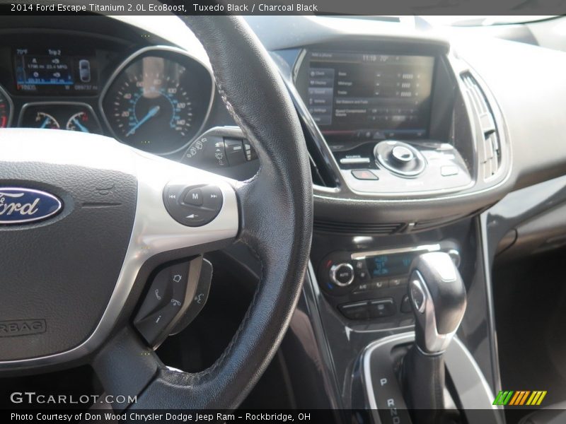 Tuxedo Black / Charcoal Black 2014 Ford Escape Titanium 2.0L EcoBoost