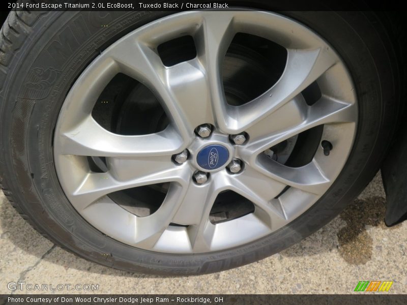 Tuxedo Black / Charcoal Black 2014 Ford Escape Titanium 2.0L EcoBoost