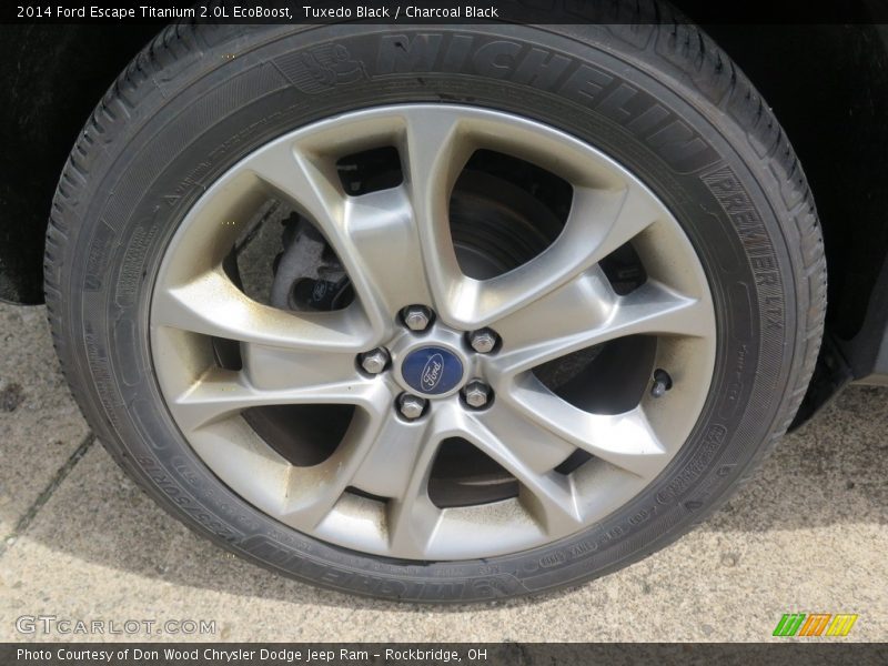 Tuxedo Black / Charcoal Black 2014 Ford Escape Titanium 2.0L EcoBoost