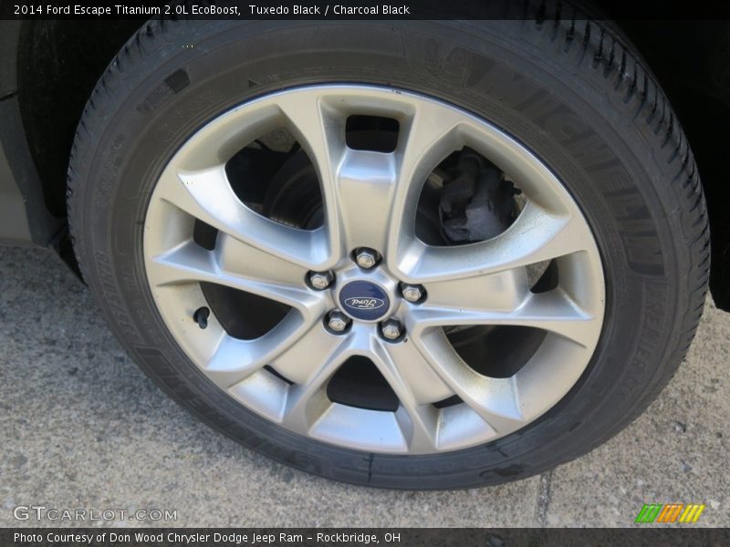 Tuxedo Black / Charcoal Black 2014 Ford Escape Titanium 2.0L EcoBoost