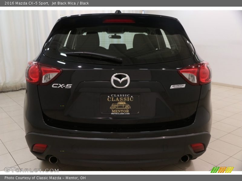 Jet Black Mica / Black 2016 Mazda CX-5 Sport