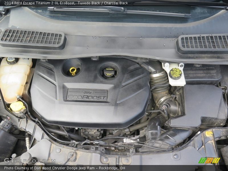 Tuxedo Black / Charcoal Black 2014 Ford Escape Titanium 2.0L EcoBoost