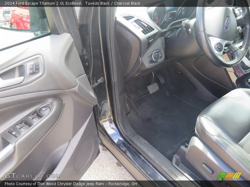 Tuxedo Black / Charcoal Black 2014 Ford Escape Titanium 2.0L EcoBoost