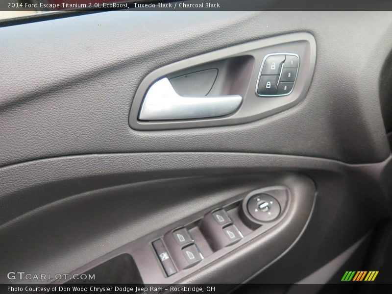 Tuxedo Black / Charcoal Black 2014 Ford Escape Titanium 2.0L EcoBoost