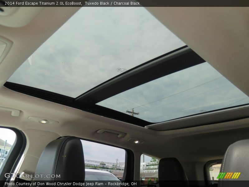 Tuxedo Black / Charcoal Black 2014 Ford Escape Titanium 2.0L EcoBoost
