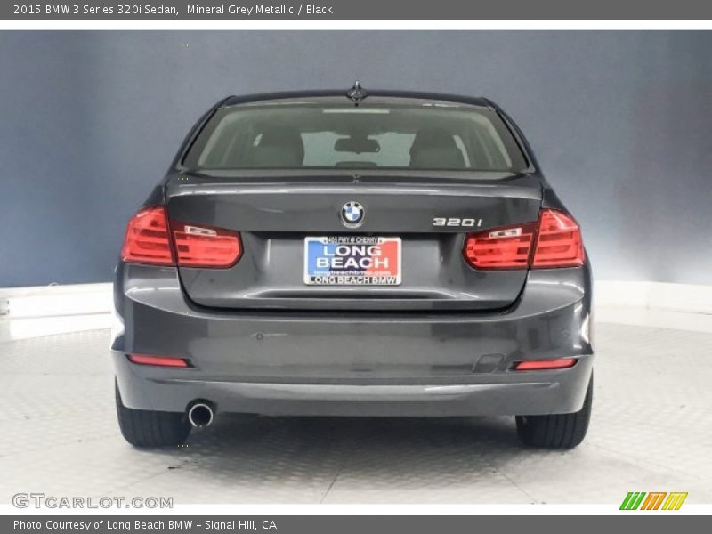 Mineral Grey Metallic / Black 2015 BMW 3 Series 320i Sedan