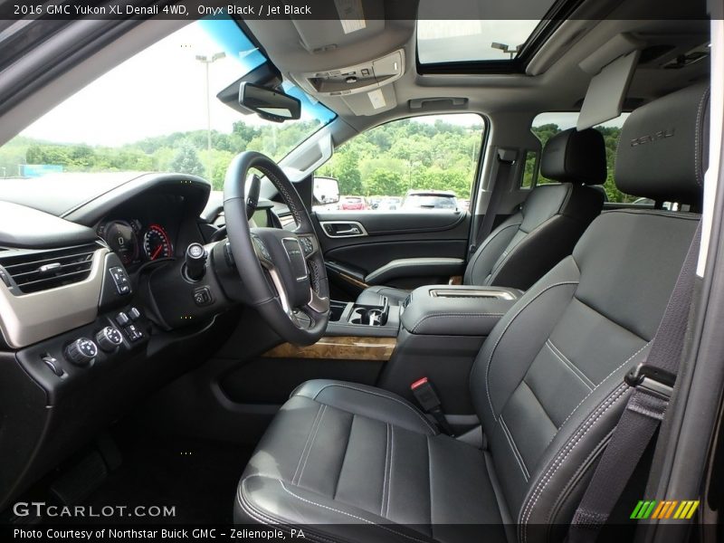Onyx Black / Jet Black 2016 GMC Yukon XL Denali 4WD