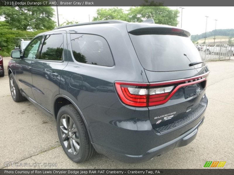 Bruiser Gray / Black 2018 Dodge Durango GT AWD
