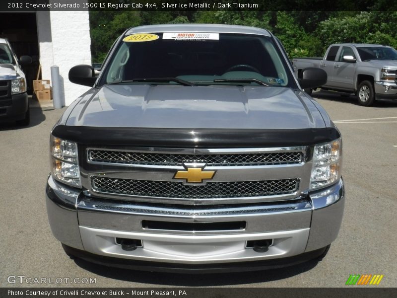 Silver Ice Metallic / Dark Titanium 2012 Chevrolet Silverado 1500 LS Regular Cab 4x4