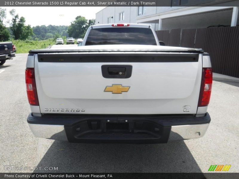 Silver Ice Metallic / Dark Titanium 2012 Chevrolet Silverado 1500 LS Regular Cab 4x4