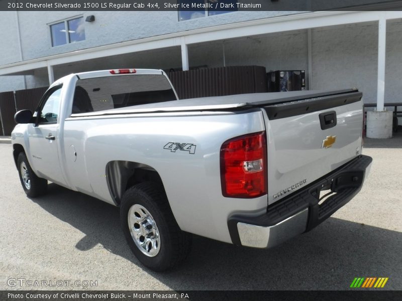 Silver Ice Metallic / Dark Titanium 2012 Chevrolet Silverado 1500 LS Regular Cab 4x4