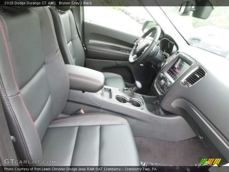 Bruiser Gray / Black 2018 Dodge Durango GT AWD