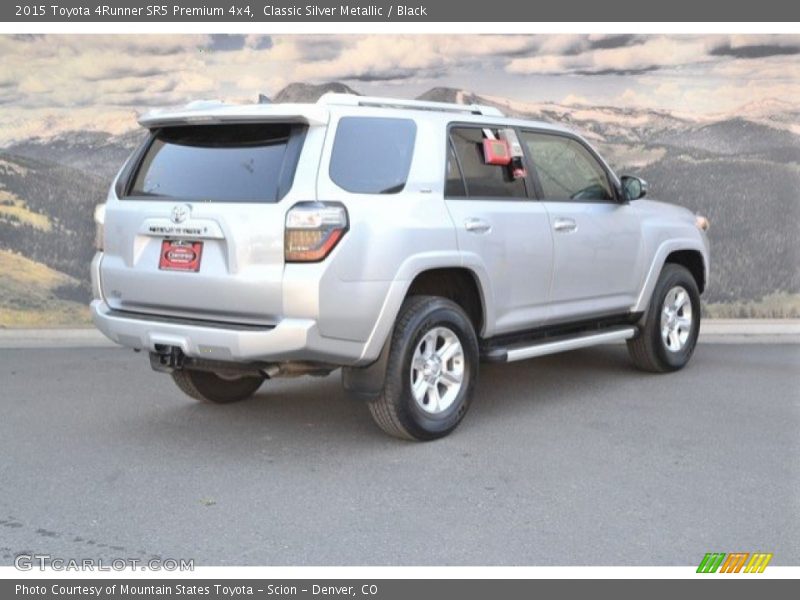 Classic Silver Metallic / Black 2015 Toyota 4Runner SR5 Premium 4x4