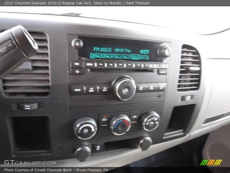 Silver Ice Metallic / Dark Titanium 2012 Chevrolet Silverado 1500 LS Regular Cab 4x4