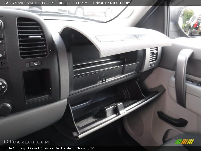 Silver Ice Metallic / Dark Titanium 2012 Chevrolet Silverado 1500 LS Regular Cab 4x4