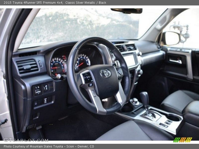 Classic Silver Metallic / Black 2015 Toyota 4Runner SR5 Premium 4x4