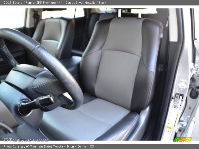 Classic Silver Metallic / Black 2015 Toyota 4Runner SR5 Premium 4x4