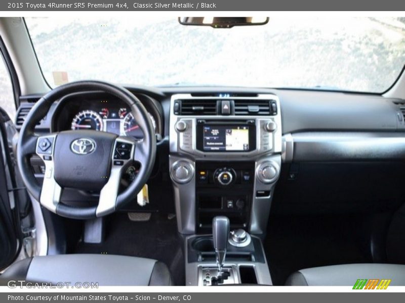 Classic Silver Metallic / Black 2015 Toyota 4Runner SR5 Premium 4x4