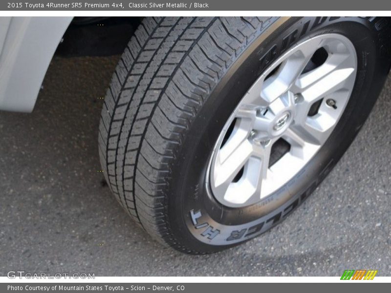 Classic Silver Metallic / Black 2015 Toyota 4Runner SR5 Premium 4x4