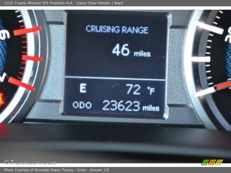Classic Silver Metallic / Black 2015 Toyota 4Runner SR5 Premium 4x4