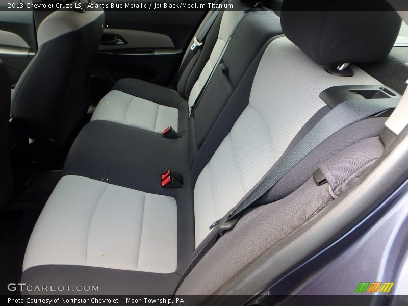 Atlantis Blue Metallic / Jet Black/Medium Titanium 2013 Chevrolet Cruze LS