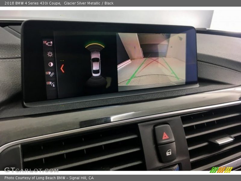 Glacier Silver Metallic / Black 2018 BMW 4 Series 430i Coupe