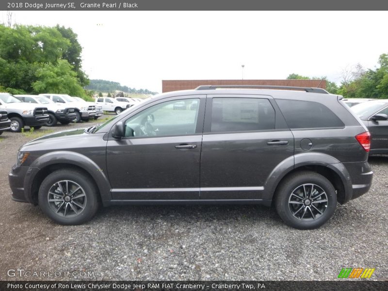 Granite Pearl / Black 2018 Dodge Journey SE