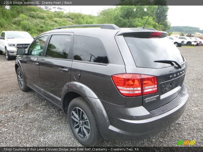 Granite Pearl / Black 2018 Dodge Journey SE