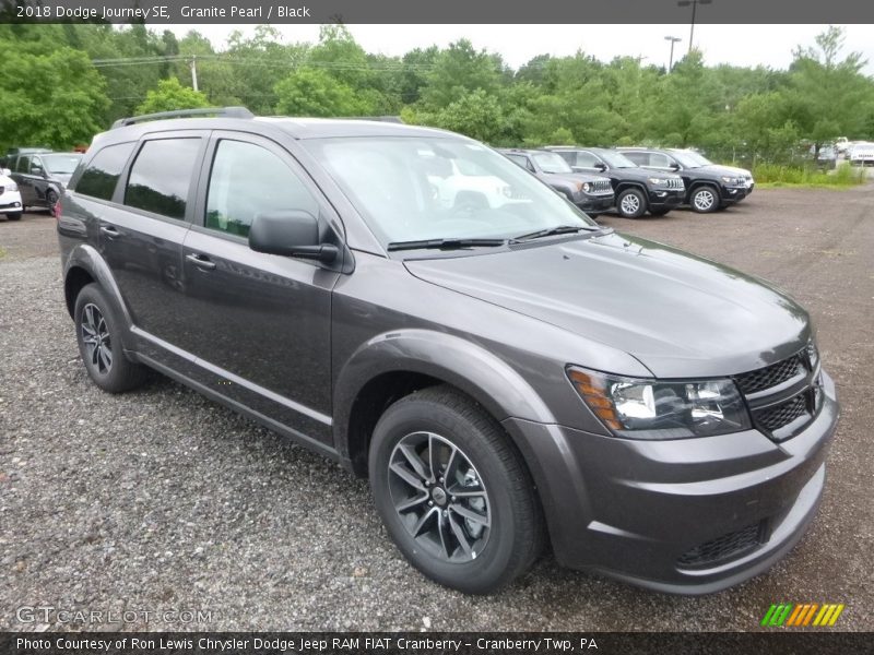 Granite Pearl / Black 2018 Dodge Journey SE