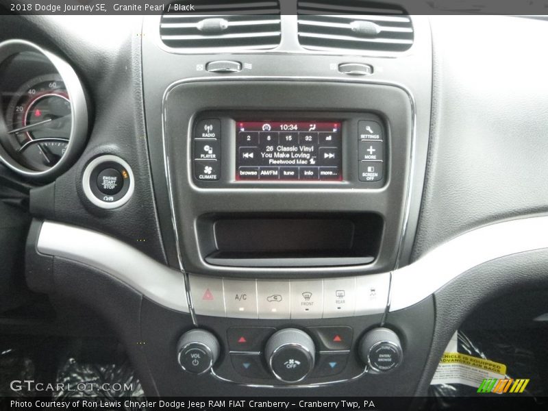 Granite Pearl / Black 2018 Dodge Journey SE