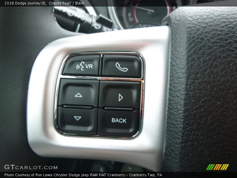 Granite Pearl / Black 2018 Dodge Journey SE