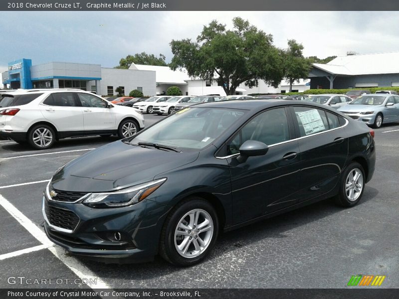 Graphite Metallic / Jet Black 2018 Chevrolet Cruze LT