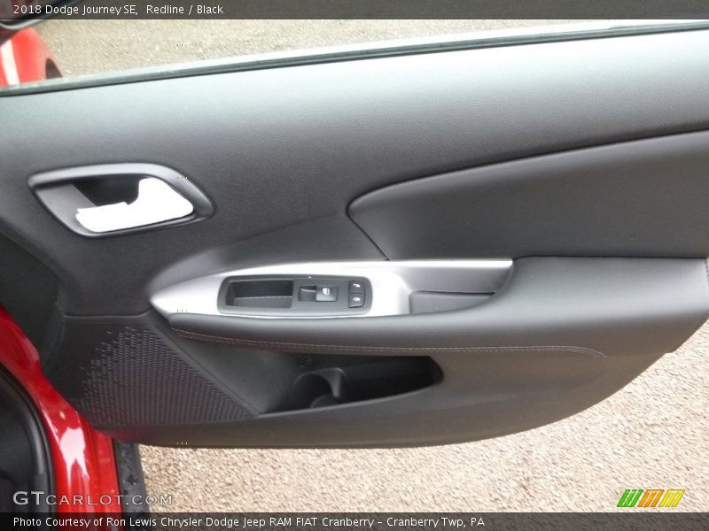 Redline / Black 2018 Dodge Journey SE