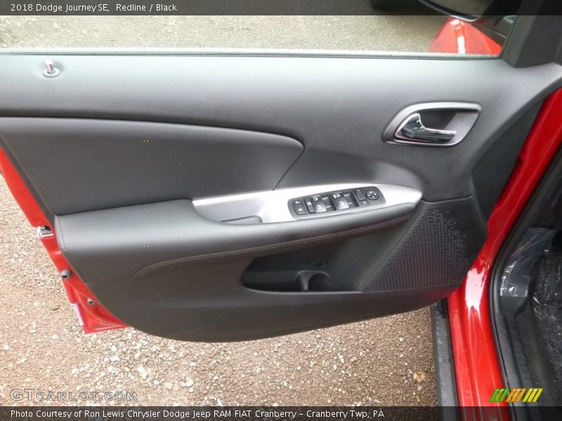Redline / Black 2018 Dodge Journey SE