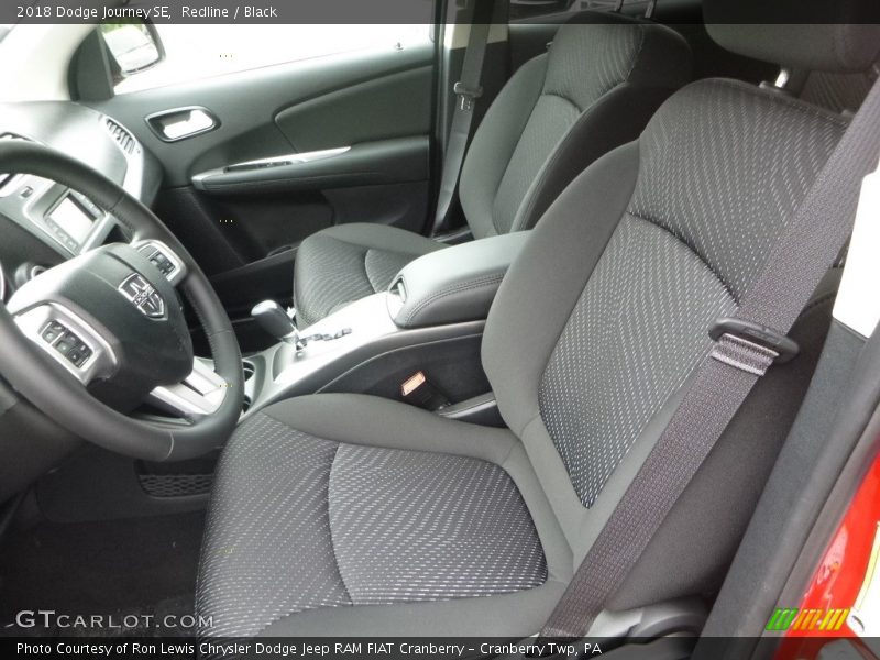 Redline / Black 2018 Dodge Journey SE