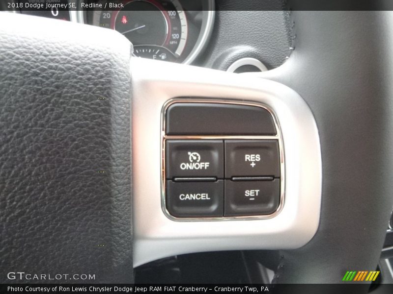 Redline / Black 2018 Dodge Journey SE