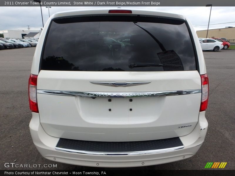 Stone White / Dark Frost Beige/Medium Frost Beige 2011 Chrysler Town & Country Limited